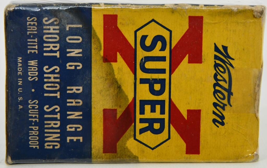 Collectors Box Of 25 Rds Western Super-X 12 Ga