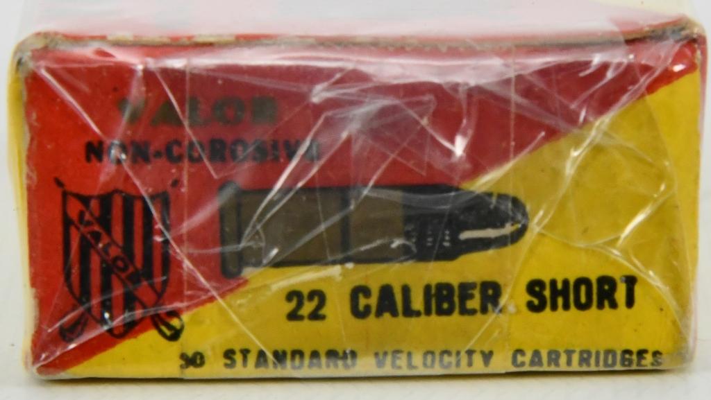 Collectors Box Of 50 Rds Valor .22 Short