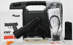 SIG Sauer P365 9mm Pistol W/ XRay3 Sights