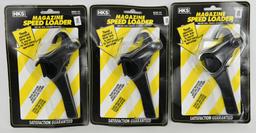 Lot of 3 HKS Magazine Speed Loaders NIP