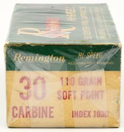 Collectors Box Of 50 Rds Remington .30 Carb Ammo