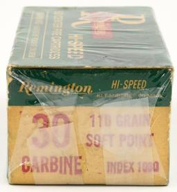 Collectors Box Of 50 Rds Remington .30 Carb Ammo