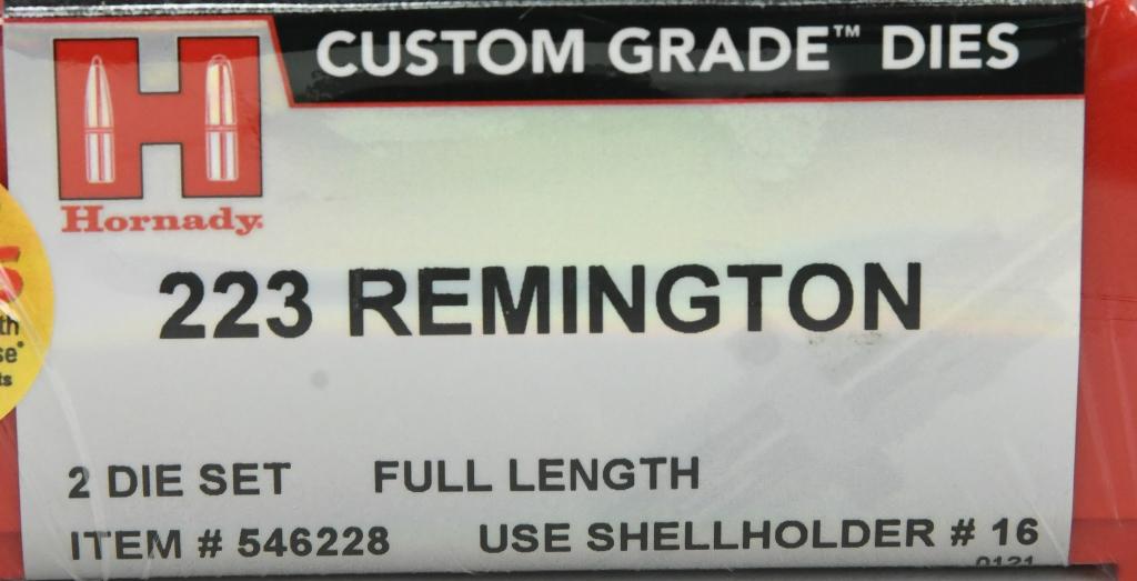 Hornady .223 Remington Full Length Two Die Set