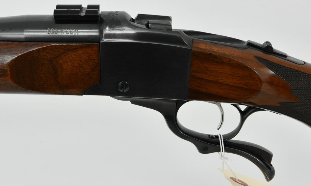 Ruger No.1 With Custom Match Barrel .223 WSSM