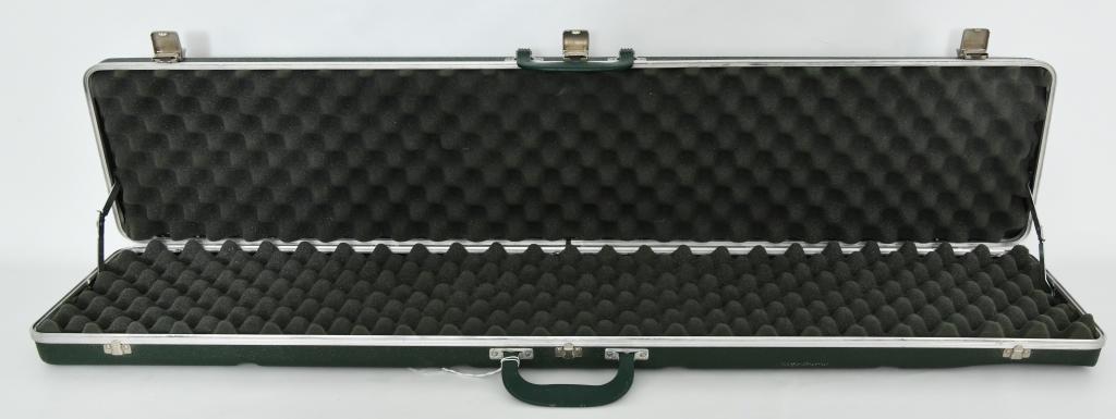 Vintage Padded Green Hard Rifle Case