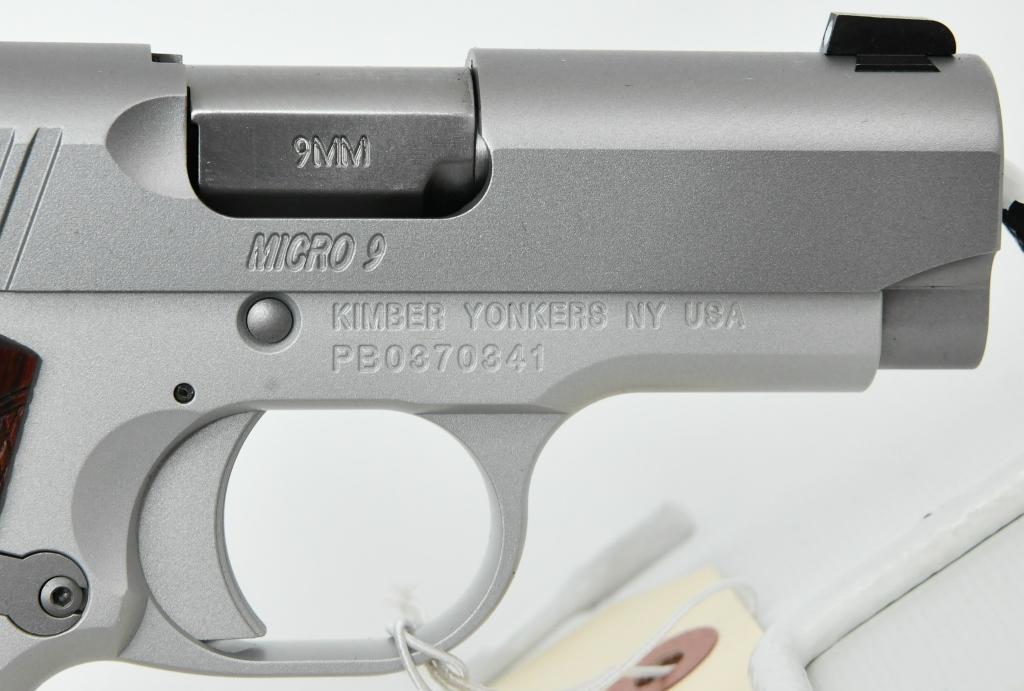 Brand New Kimber Micro 9 Stainless Pistol 9mm