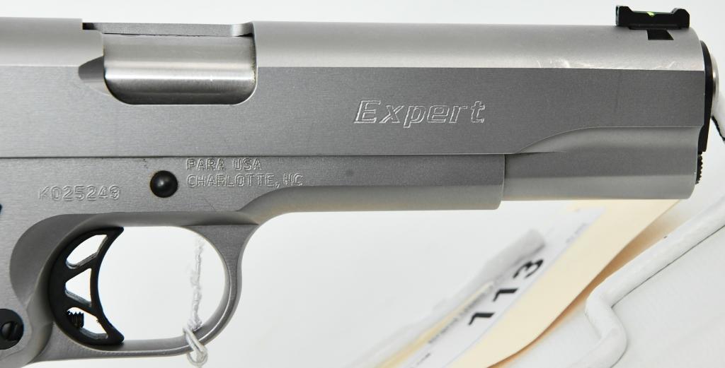 PARA USA Expert Stainless Steel 1911 Pistol .45