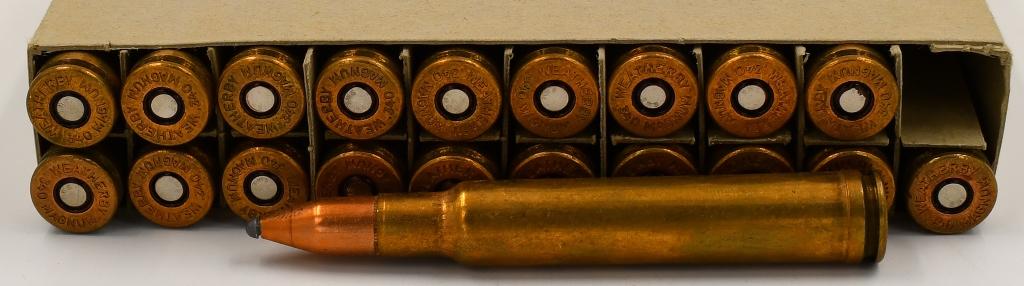 40 Rounds Of Weatherby .340 WBY & 20 Empty Brass