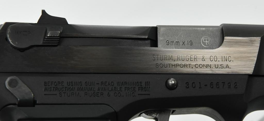 Ruger P85 Semi Automatic 9mm Pistol