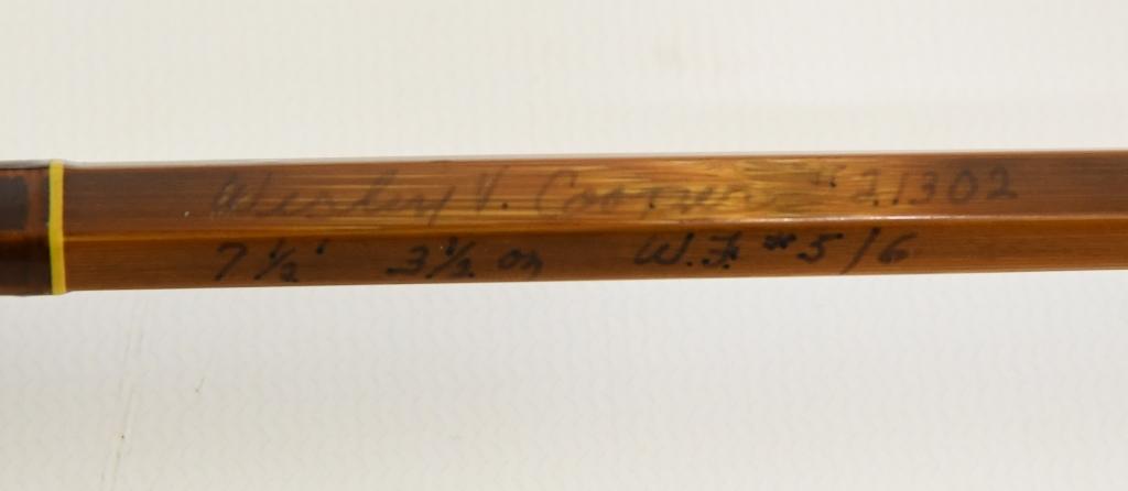 Wesley V. Cooper #21302 3 pc Bamboo Fly Rod 7