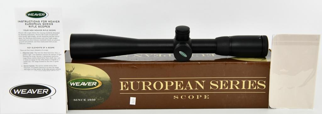 Weaver European Series 6-24x42mm Riflescope