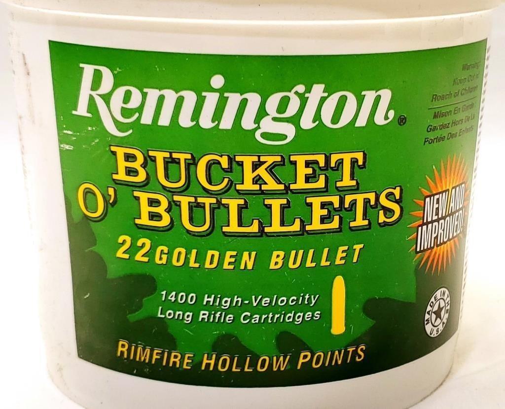 1400 Rounds Remington Bucket of .22 LR High