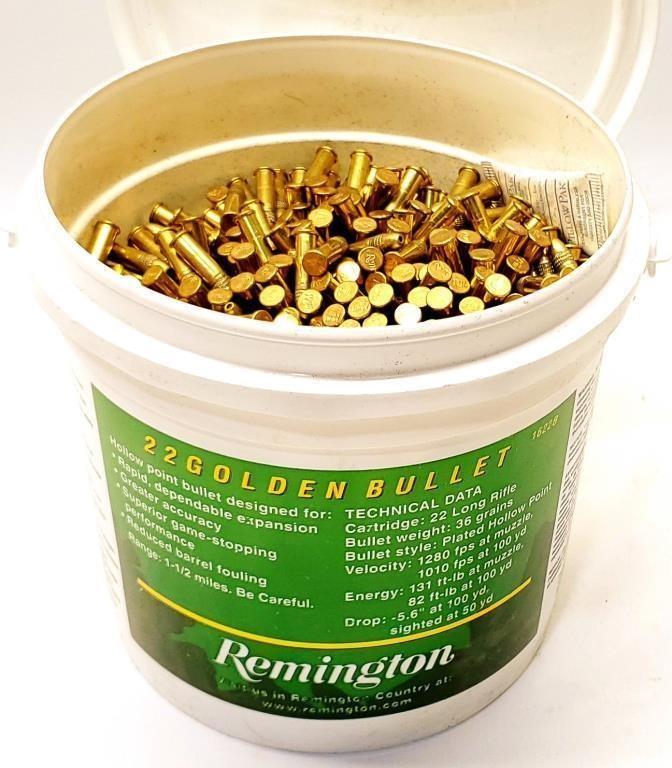 1400 Rounds Remington Bucket of .22 LR High