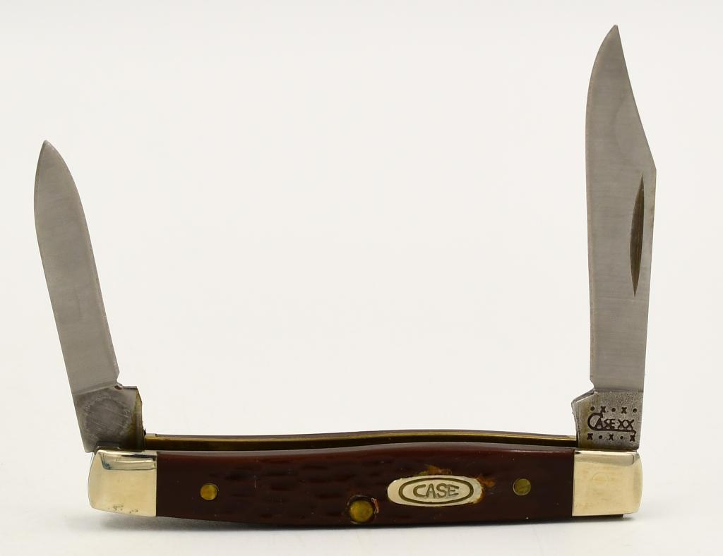 Case XX 6233 SS Brown Delrin Handle Pocket Knife