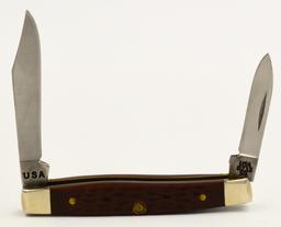 Case XX 6233 SS Brown Delrin Handle Pocket Knife