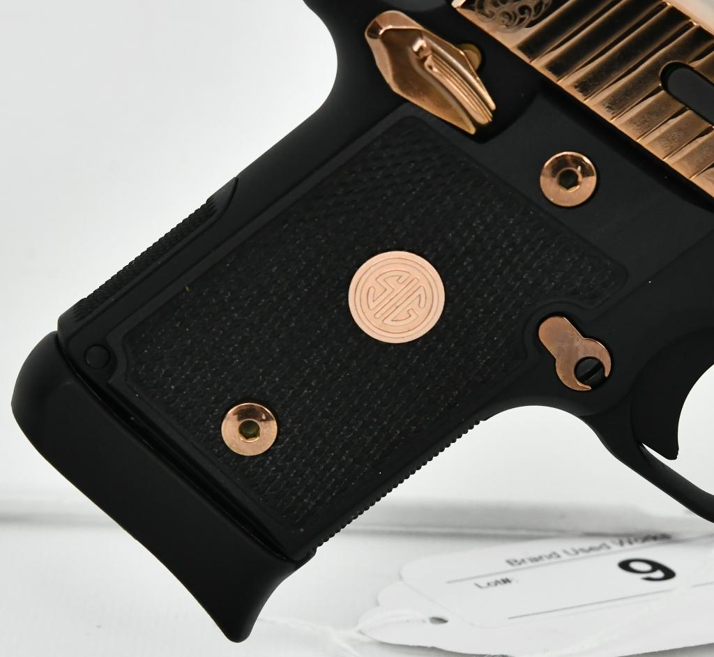 SIG Sauer P938 Rose Gold Semi Auto Pistol 9MM