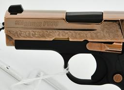 SIG Sauer P938 Rose Gold Semi Auto Pistol 9MM