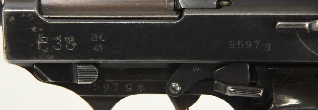 Walther World War II "ac/41" Code P38 Semi-Auto