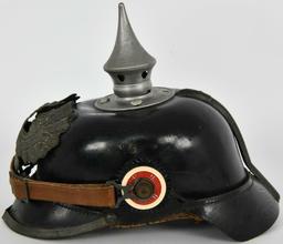 WWI M1915 Leather German Pickelhaube Prussian