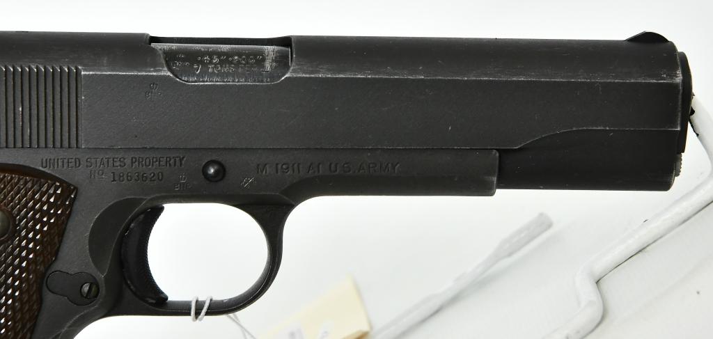 1944 Ithaca Model 1911A1 Military .45 ACP Pistol