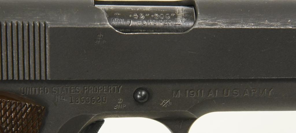 1944 Ithaca Model 1911A1 Military .45 ACP Pistol