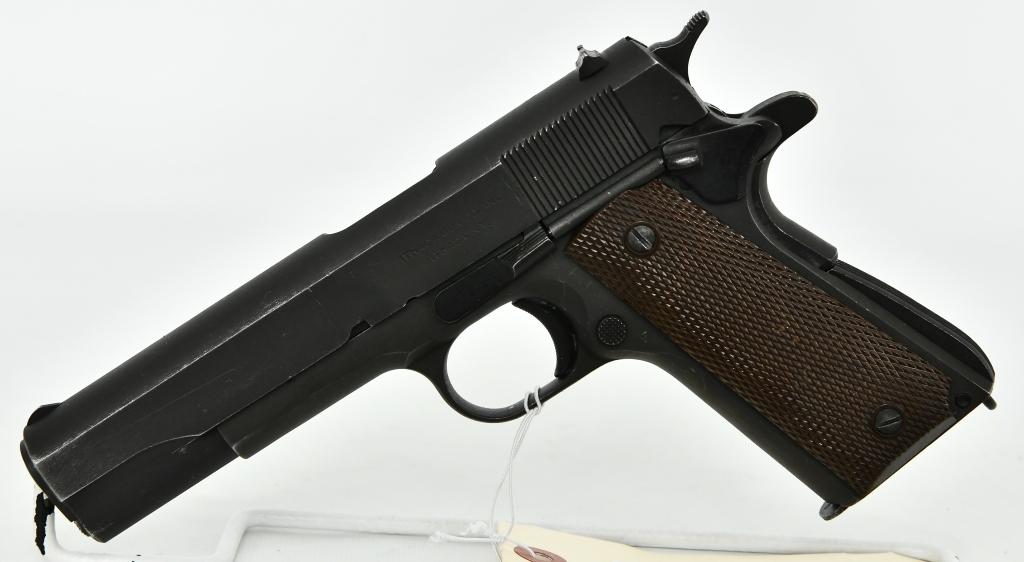 1944 Ithaca Model 1911A1 Military .45 ACP Pistol