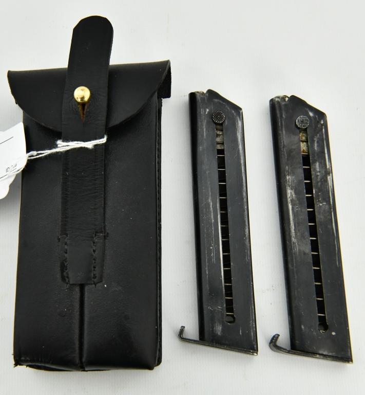 2 Swedish Military Lahti M40 M35 Pistol Magazines