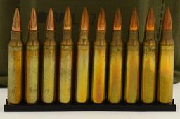 100 Round Bandolier Of 5.56mm Ammunition