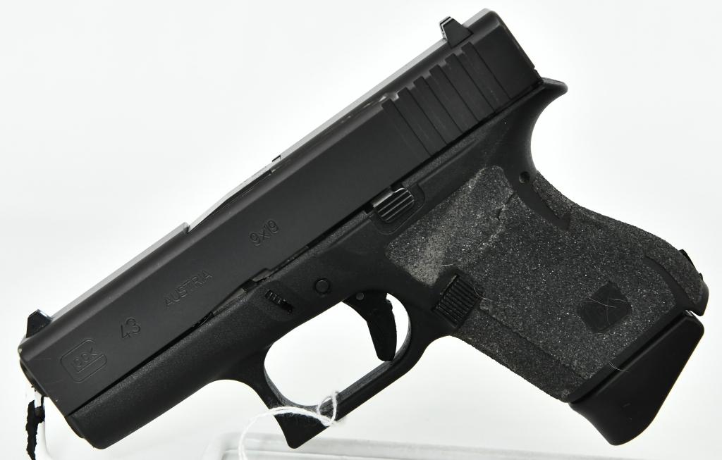 Glock 43 Subcompact Semi-Auto Pistol 9MM