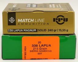 30 Rounds Of .338 Lapua Magnum Ammunition