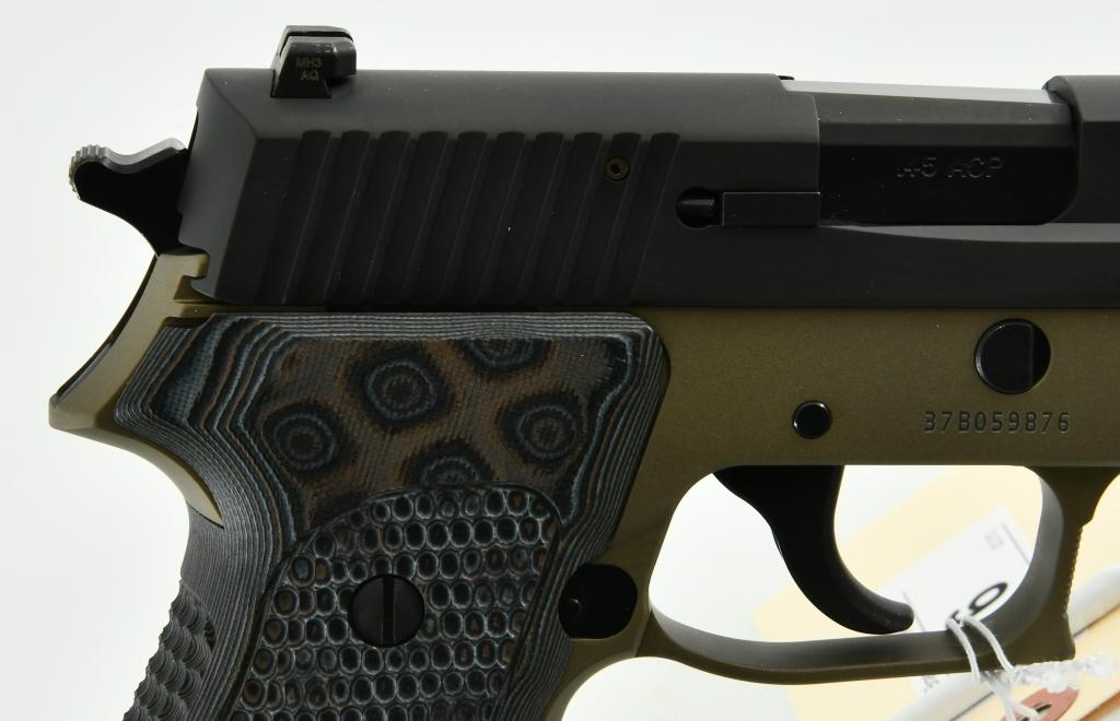 NEW Sig Sauer P220 Desert Black FDE Pistol .45 ACP