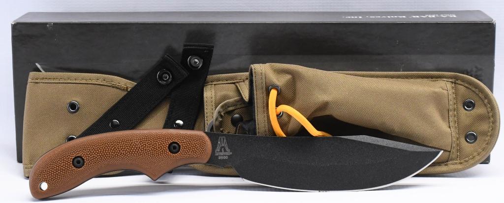 KA-BAR Johnson Adventure Potbelly Knife with sheat