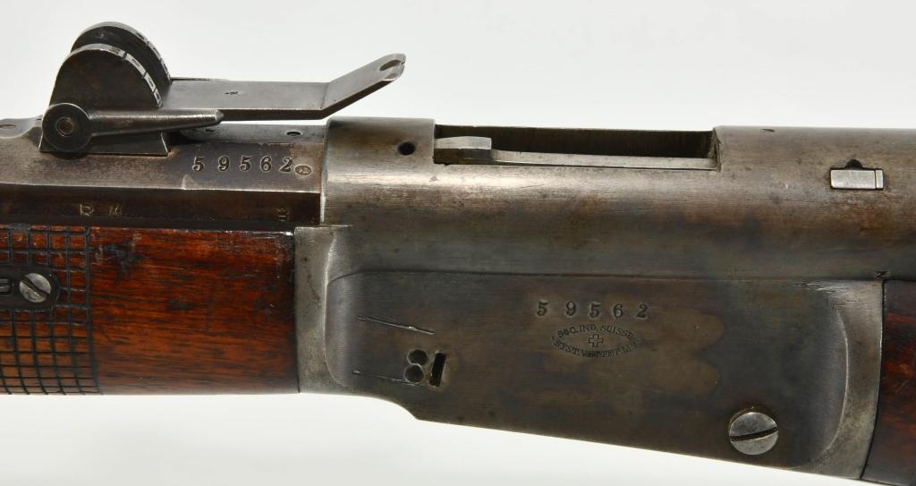 Original Swiss Vetterli M1871 Infantry Rifle