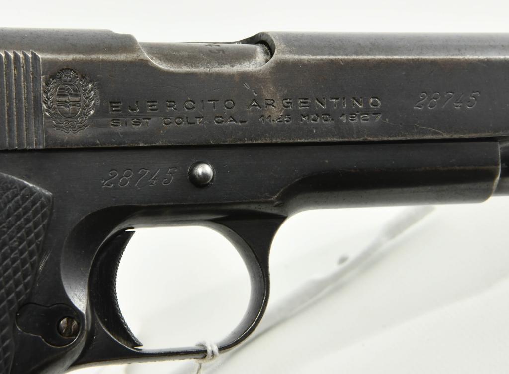 F.M.A.P. Argentine Contract Model 1927 Semi-Auto