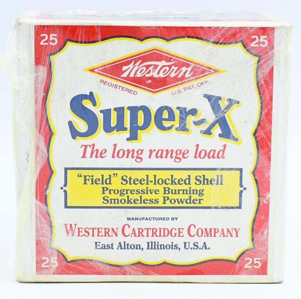 25 Rd Collector Box Of Western Super-X 12 Ga
