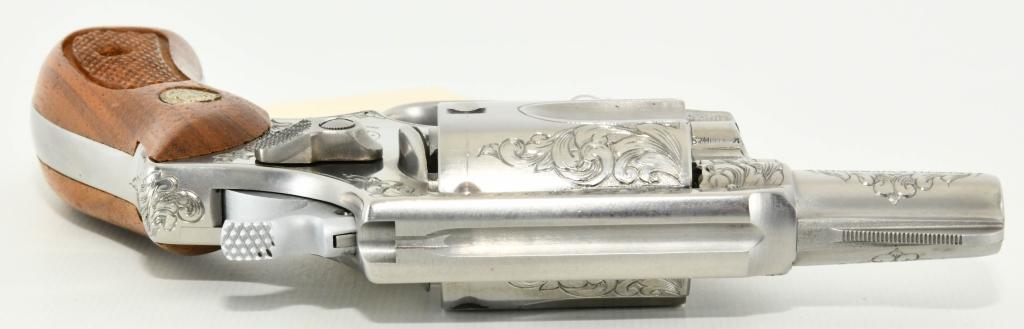 Engraved Smith & Wesson Model 60 Revolver .38