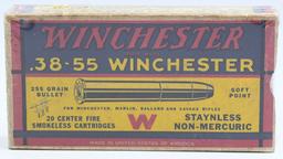 20 Rd Collector Box Of Winchester .38-55 Win Ammo