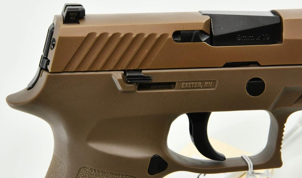 SIG Sauer P320 Nitron Compact 9mm Semi Auto Pistol