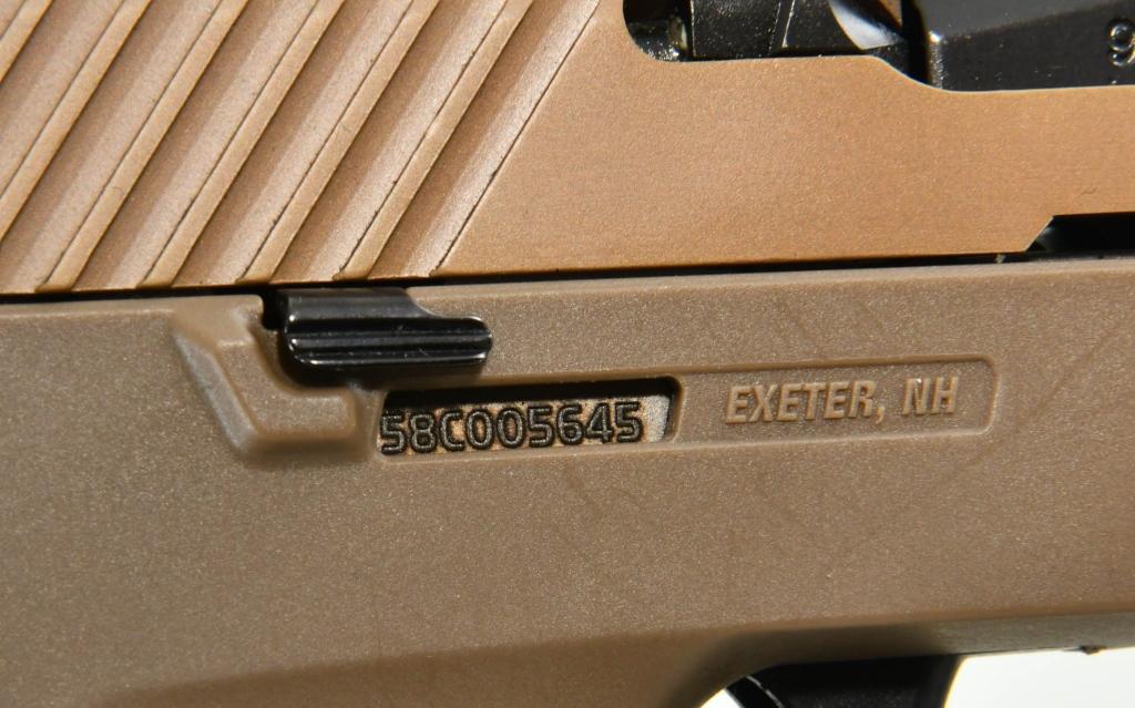 SIG Sauer P320 Nitron Compact 9mm Semi Auto Pistol
