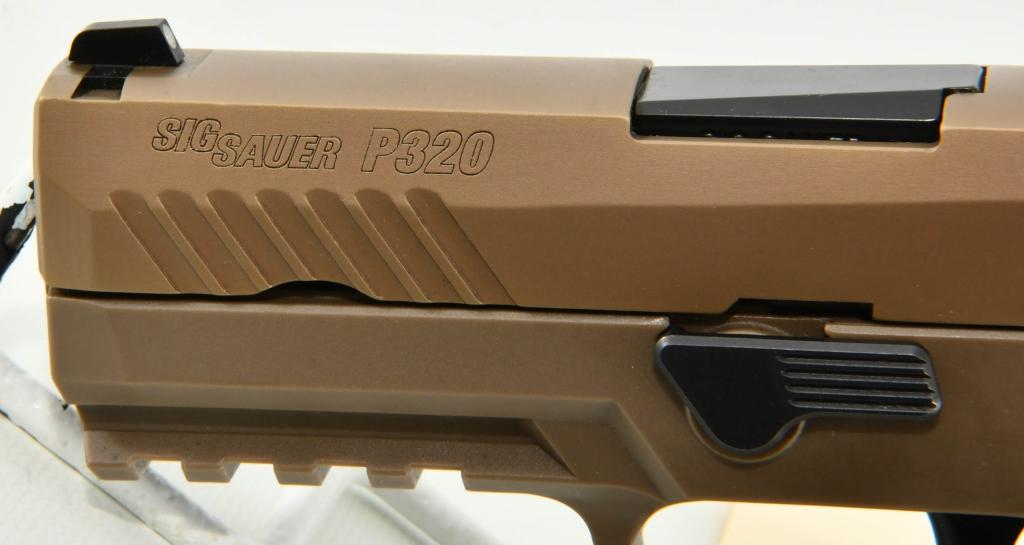 SIG Sauer P320 Nitron Compact 9mm Semi Auto Pistol