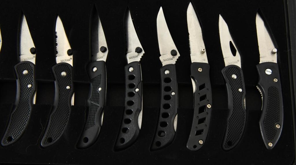 New 50 Piece Maxam Sport Knife Collectors Series