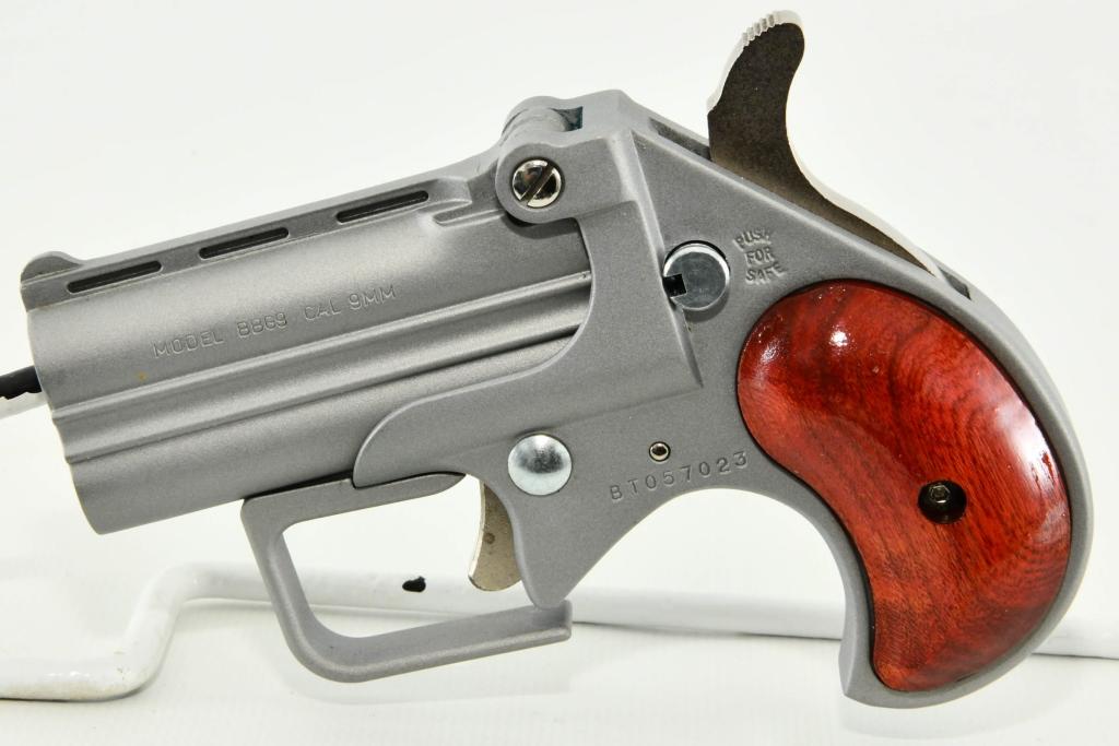 Bearman Big Bore Guardian 9mm Satin Derringer