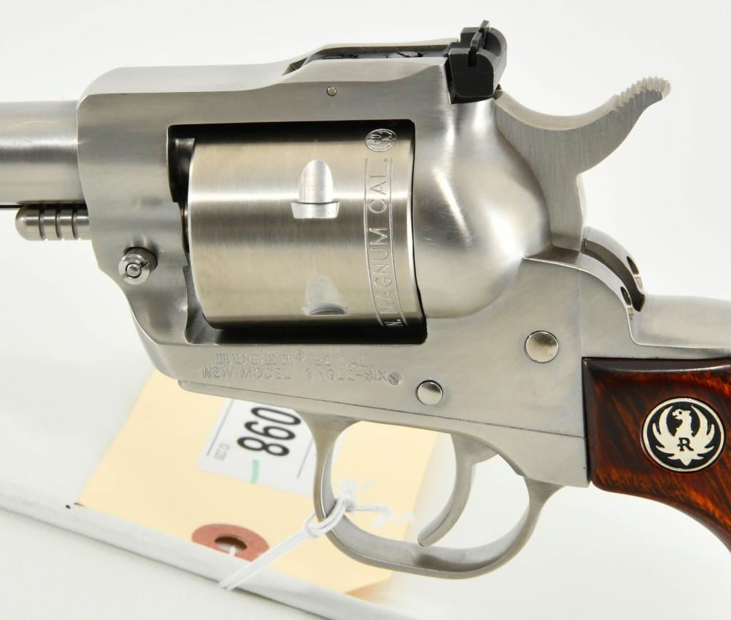Mint Ruger New Model Single Six Convertible