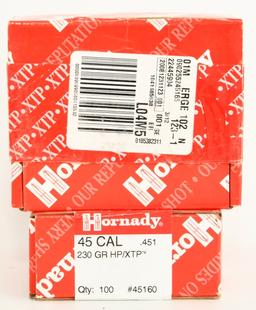 200 Count of Hornady .45 Caliber HP Bullet Tips