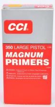 1000 Count of CCI #350 Large Pistol Magnum Primers