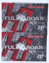 40 Rounds of Hornady Full Boar .25-06 Rem Ammo