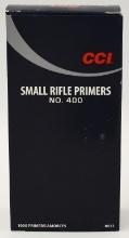 1000 Count Of CCI #400 Small Rifle Primers