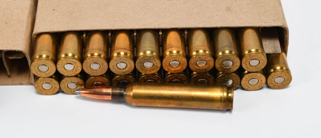 65 Rounds Of Mixed 7mm Rem Mag Ammunition