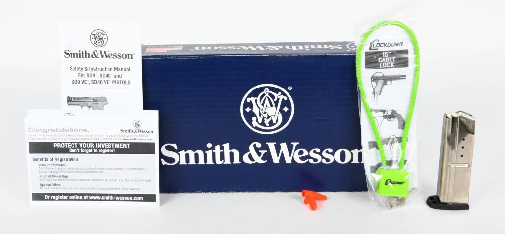 Smith & Wesson Model SD9 VE Semi Auto Pistol 9MM