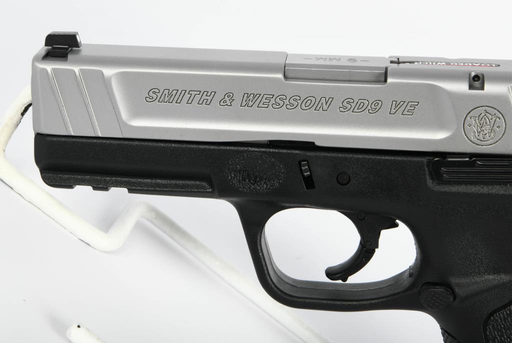 Smith & Wesson Model SD9 VE Semi Auto Pistol 9MM